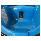 6V Blue Glow Bumper Car, Battery Powered Ride on for Children, Ages 1.5+, by Flybar