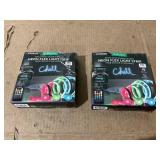 LOT OF 2 Xtreme Lit 6.5ft LED Neon Flex Light Strip, New Memory Wire, Multi-Color, Lightweight 0.4 lb, 6.3"