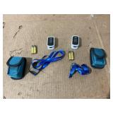 LOT OF 2 Pulse Oximeter Fingertip - Oxygen Meter Finger Pulse Oximeter - Blood Oxygen Saturation Monitor with Heart Rate and Fast Spo2 Reading, Pulse Ox with TFT Screen, Lanyard (Not include Batteries