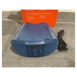 Onn. Portable CD Boombox with Digital FM Radio