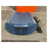 Onn. Portable CD Boombox with Digital FM Radio