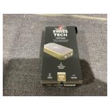 Swiss Tech 20000 mAh Wireless Power Bank with Flashlight and Charging Pad, IP54 Weatherproof