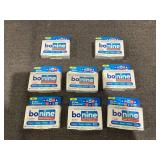 LOT OF 8 Bonine Max Strength Motion Sickness & Nausea Relief, Chewable Tablets, Peppermint, 16 ct