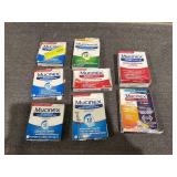LOT OF 8 Mucinex Medicine