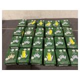 LOT OF 24 Holiday Time 100-Count LED Mini Christmas Lights with Green Wire