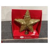 LOT OF 9 Holiday Time Stocking Holder & Tree Topper