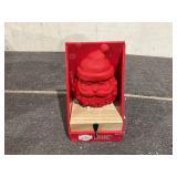 LOT OF 9 Holiday Time Stocking Holder & Tree Topper