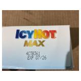 LOT OF 8 Icy Hot Cream with Lidocaine plus Menthol Cream 2.7 oz & 2.5 oz