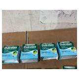 LOT OF 12 Dulcolax Stool Softner & Overnight Laxative, 25Ct