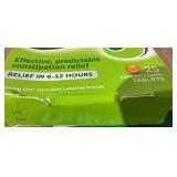LOT OF 12 Dulcolax Stool Softner & Overnight Laxative, 25Ct