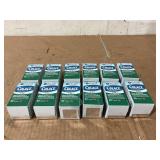 LOT OF 12 Colace 2-in-1 Stool Softener with Stimulant Laxative Tablets, 100 mg, 30 ct