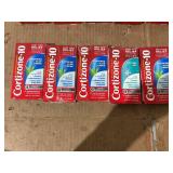 LOT OF 10 Cortizone 10 Soothing Aloe Creme 1 ounce Tube Flexible Packaging