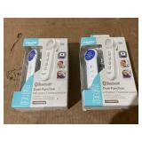 LOT OF 2 Equate Bluetooth Dual-Function Infrared Thermometer, Forehead and Ear Mode