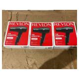 LOT OF 6 Revlon Hair Dryers