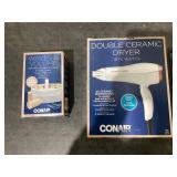 LOT OF 4 Conair Hair Tools