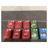 LOT OF 9 Holiday Time Mini Lights