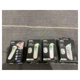 LOT OF 4 Braun Thermometers