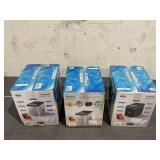 LOT OF 3 Avanti 26 lb Bullet Ice Maker