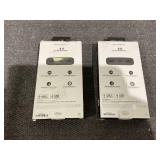 LOT OF 2 Mophie Power Boost XL (20K)- Black - PowerStation containing Large Internal Battery and Versatile USB-C Port