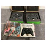 LOT OF 3 Xbox Wired Controllers
