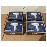 LOT OF 4 Conair Frizz-Reducing Conair Double Ceramic Travel Hair Dryer, Travel Light And Help Fight Frizz 289DCM