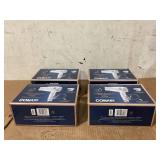 LOT OF 4 Conair Frizz-Reducing Conair Double Ceramic Travel Hair Dryer, Travel Light And Help Fight Frizz 289DCM