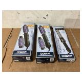 LOT OF 6 Conair Hair Tools