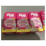 LOT OF 5 Stardrops - The Pink Stuff - The Miracle Power Foaming Toilet Cleaner - 2 Treatments - Self Activating Pink Foam