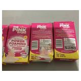 LOT OF 5 Stardrops - The Pink Stuff - The Miracle Power Foaming Toilet Cleaner - 2 Treatments - Self Activating Pink Foam