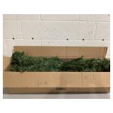 Costway 7.5Ft Unlit Hinged PVC Artificial Christmas Tree