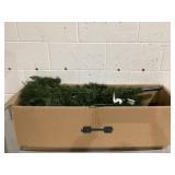 7 Pre-Lit Scottsdale Pine Artificial Christmas Tree, Clear LED Lights with Quick Set, by Holiday Time