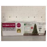 Evergreen Classics 7.5ft Pre-Lit Benton Pine Artificial Christmas Tree, Color-Changing LED Lights