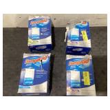 LOT OF 4 DampRid Hanging Moisture Absorbers, 3 Count
