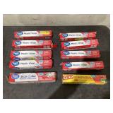 LOT OF 10 Plastic Food Wrap