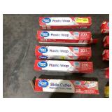 LOT OF 10 Plastic Food Wrap