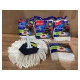 LOT OF 5  O-Cedar Mop Heads