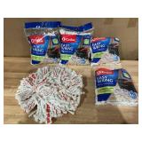 LOT OF 5  O-Cedar Mop Heads