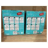 LOT OF 2 Christmas Airblown Inflatables Yard Decoration Minnie in Puffer Jacket Disney, 5 ft