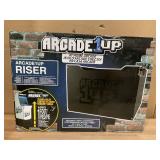 Arcade1Up Branded Riser, 1FT, Black