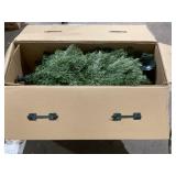 7.5 ft Pre-Lit Liberty Cashmere Pine Artificial Christmas Tree with 300 Color-Changing LED Lights and Stand, by Holiday Time