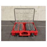 31PCS Milwaukee SHOCKWAVE Impact-Duty 1/2" Drive Metric and SAE Deep Well Impact PACKOUT Socket Set