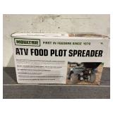 Moultrie ATV Food Plot 50 lbs. Capacity Spreader with Hopper Cover to Protect Seed/Fertilizer