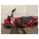 Coleman Powersports B200 196cc Gas Powered Red Mini Bike, 34 MPH
