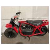 Coleman Powersports B200 196cc Gas Powered Red Mini Bike, 34 MPH