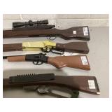 LOT OF 4 Toy Rifles