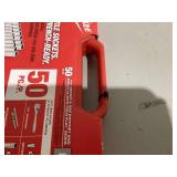 50PCS Milwaukee 1/4" Drive SAE/Metric Ratchet and Socket Mechanics Tool Set