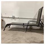 Mainstays Heritage Park Outdoor Patio Steel Stacking Chaise Lounger