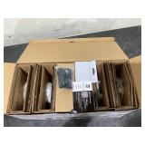 Dual MXP154SG Marine AM/FM Digital Media Receiver with Built-in Bluetooth (4) 6.5" Marine Speakers, Splashguard, Antenna, USB Playback with 2.1A Fast Charging