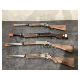 LOT of 4 Toy Rifles