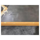 Open Road Brands Deer in Field Framed Wood Wall Art by Lance Krueger, Measures 24" x 40"